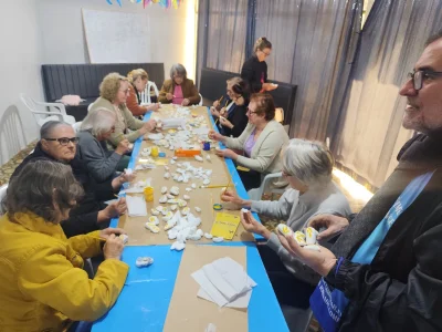 IDOSOS DEIXAM SUA MARCA NO CAMINHO DE SANTIAGO DE DOIS VIZINHOS
