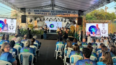CAPELA E CAMINHO DE SANTIAGO DE DOIS VIZINHOS SO INAUGURADOS