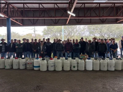 PREFEITURA REALIZA MAIS UMA ENTREGA DE NITROGNIO LQUIDO A PRODUTORES RURAIS