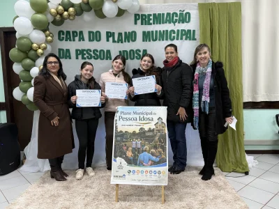 CONCURSO DEFINE CAPA DO PLANO MUNICIPAL DA PESSOA IDOSA