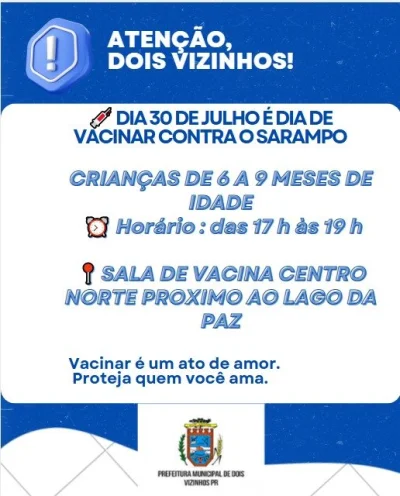PROTEJA SEU BEB CONTRA O SARAMPO