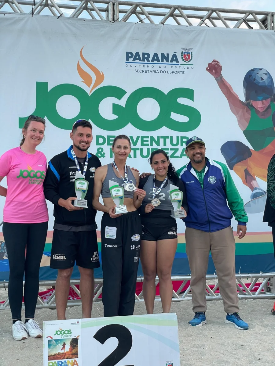 ATLETA DUOVIZINHENSE ESTREIA E BRILHA NO CAMPEONATO PARANAENSE DE VLEI DE PRAIA