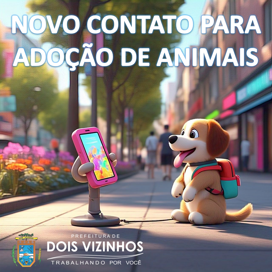 ATENO! TELEFONE DE CONTATO PARA ADOO E CUIDADO COM OS ANIMAIS FOI ATUALIZADO