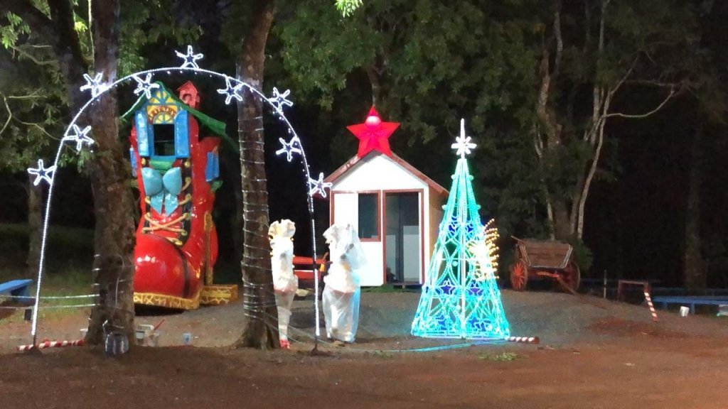 Vila do Papai Noel  Uma das Novidades da Expovizinhos.