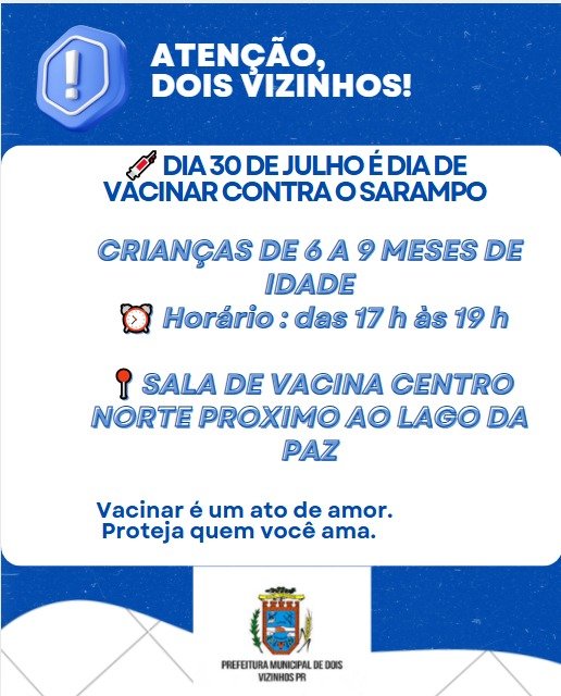 PROTEJA SEU BEBÊ CONTRA O SARAMPO