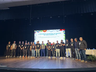 DOIS VIZINHOS REALIZA I CONFER�NCIA MUNICIPAL DO ESPORTE E DEBATE PLANEJAMENTO PARA OS PR�XIMOS DEZ ANOS