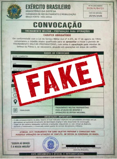 ALERTA: JUNTA MILITAR ORIENTA JOVENS SOBRE TENTATIVA DE GOLPE COM CONVOCA��ES FALSAS