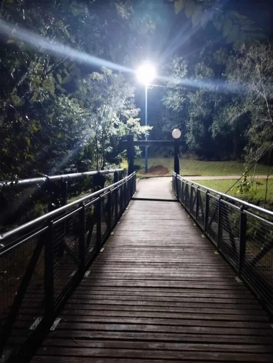 NOVA ILUMINAO DO LAGO DOURADO GARANTIR MAIS SEGURANA E ATRATIVIDADE