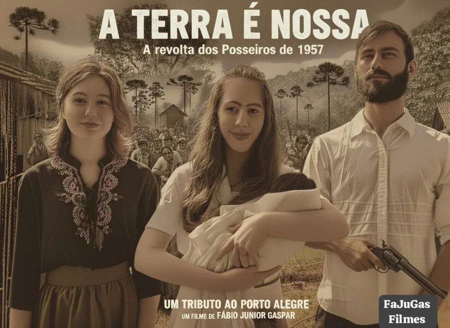 FILME A TERRA  NOSSA TER PRIMEIRA EXIBIO EM DOIS VIZINHOS E LEVA PARA O CINEMA A HISTRIA DA REVOLTA DOS POSSEIROS