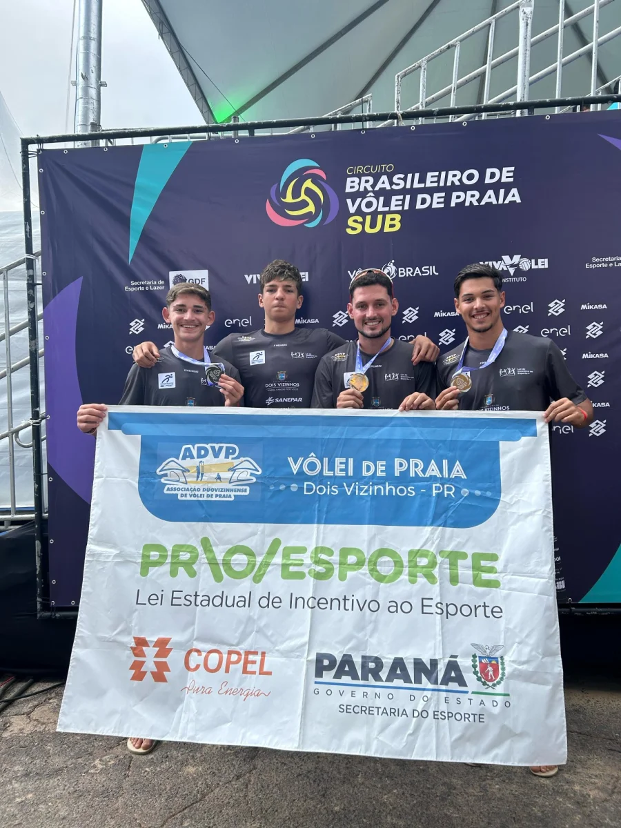 VLEI DE PRAIA SUB-19 BRILHA NO BRASILEIRO