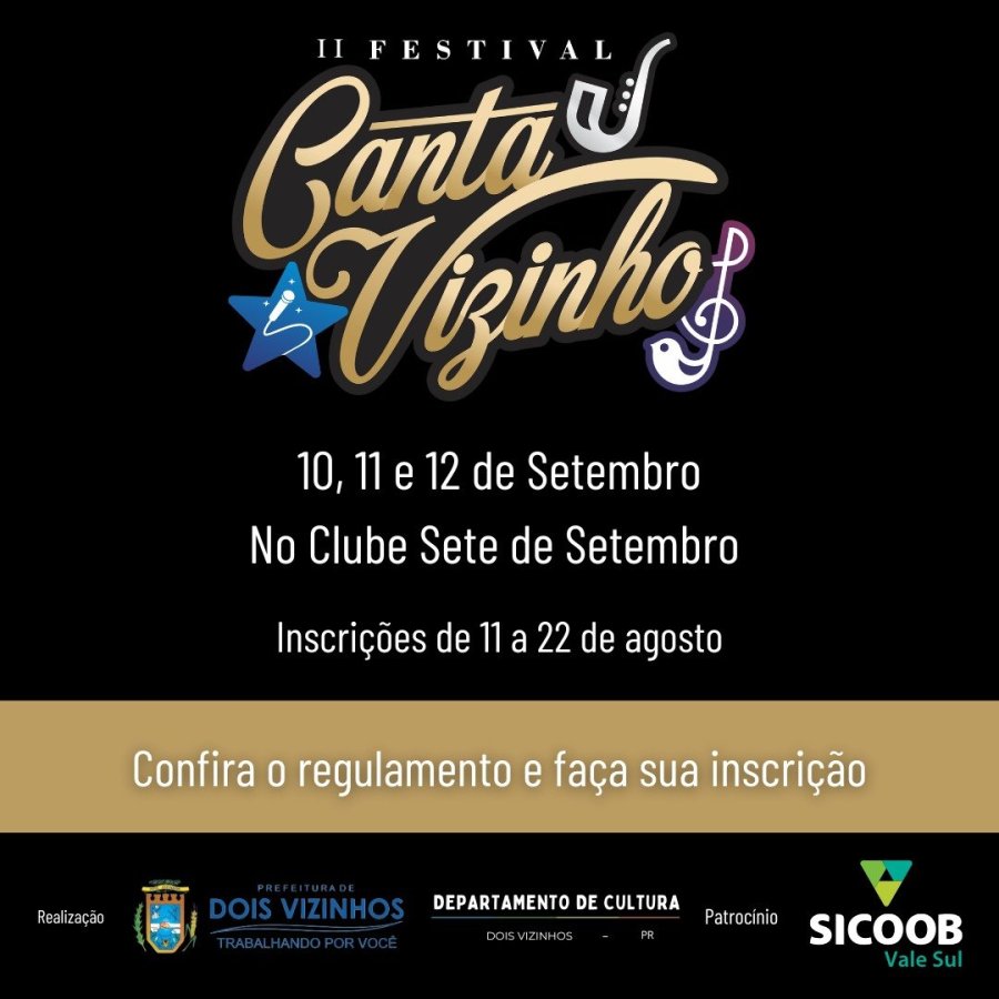 VEM A� O BRILHO E A EMO��O DO III CANTAVIZINHO