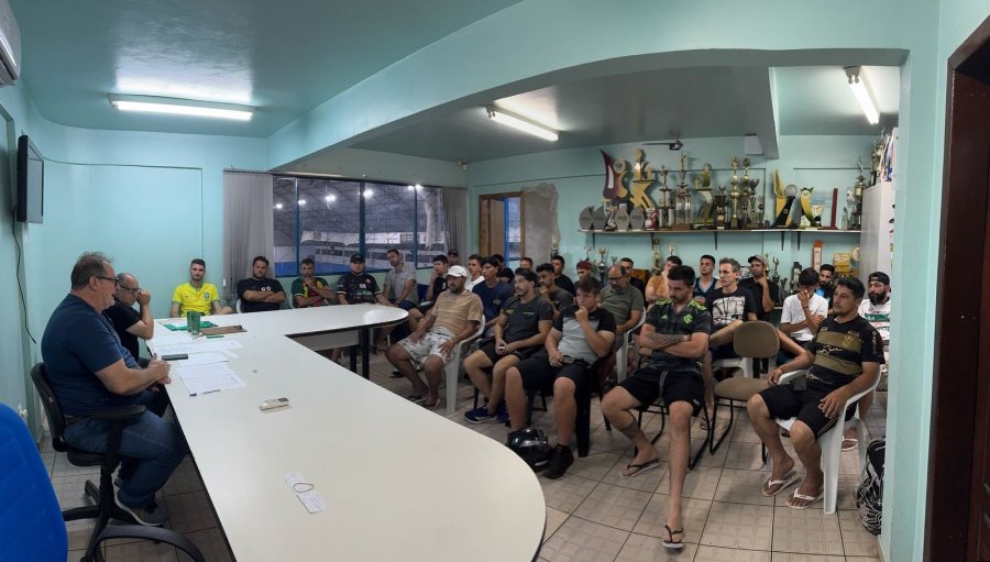 38� CAMPEONATO DE FUTSAL DEFINE GRUPOS E FORMATO DE DISPUTA