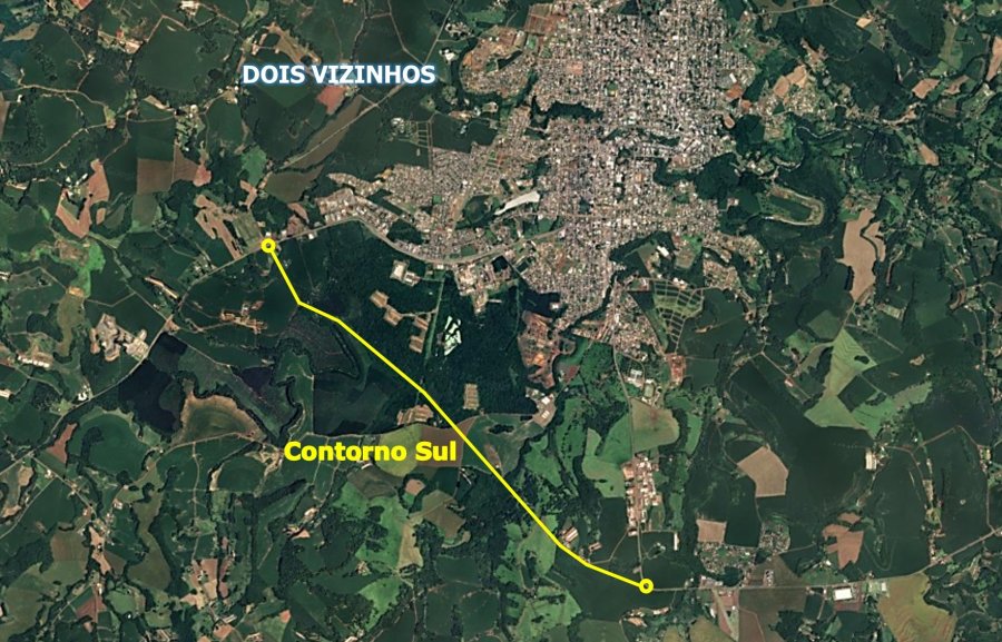 CONTORNO SUL AVAN�A COM IN�CIO DAS TRATATIVAS PARA DESAPROPRIA��ES
