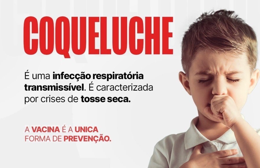 SECRETARIA DE SA�DE ALERTA PARA 8 CASOS CONFIRMADOS DE COQUELUCHE EM DOIS VIZINHOS