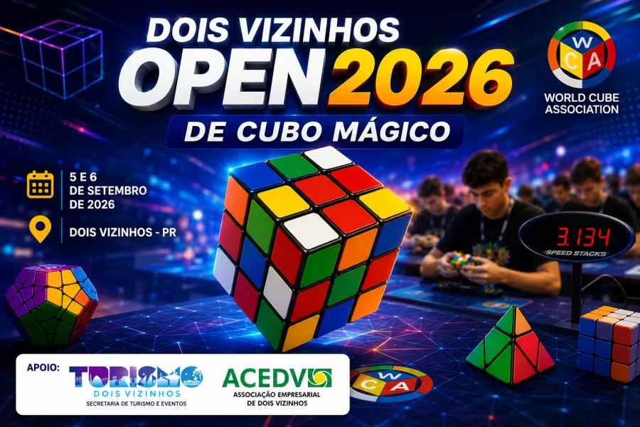 DOIS VIZINHOS ENTRA NO MAPA MUNDIAL DO CUBO M�GICO E VAI RECEBER COMPETIDORES DE V�RIOS ESTADOS