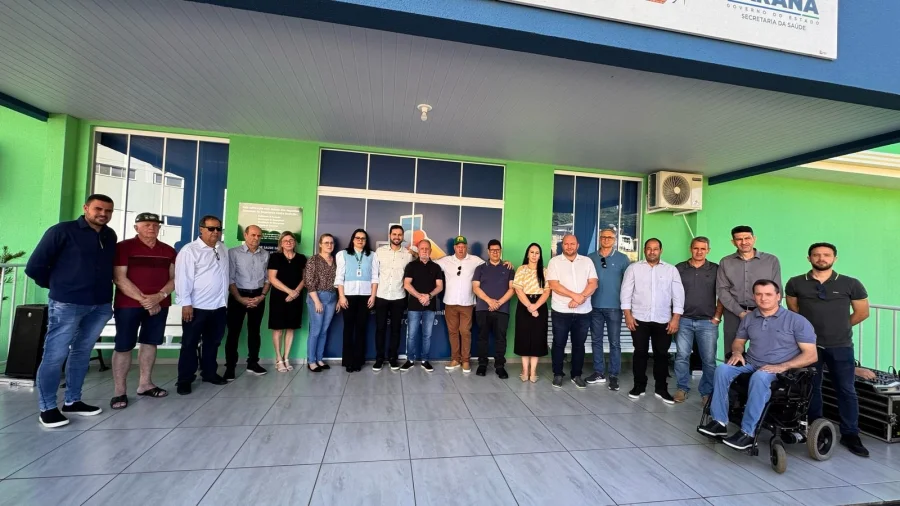 DOIS VIZINHOS INAUGURA NOVO POSTO DE SADE COM HOMENAGEM  MDICA BRUNA SILVESTRO