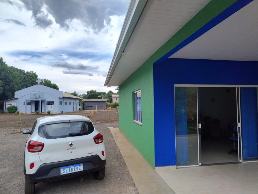PONTO DE ATENDIMENTO DA VILA RURAL VERDES CAMPOS EST� DE MUDAN�A