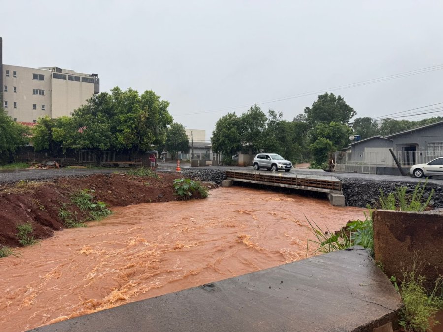 PONTES SOBRE O RIO JIRAU MOSTRAM EFICI�NCIA COM AS CHUVAS INTENSAS