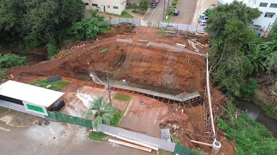 CONSTRU��O DAS PONTES SOBRE O RIO JIRAU AVAN�A DENTRO DO CRONOGRAMA