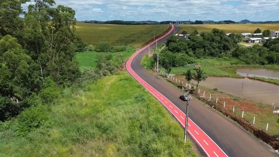 INAUGURAO DA RODOVIA AVELINO PROVIN MARCA NOVA ERA PARA A REGIO SUDOESTE
