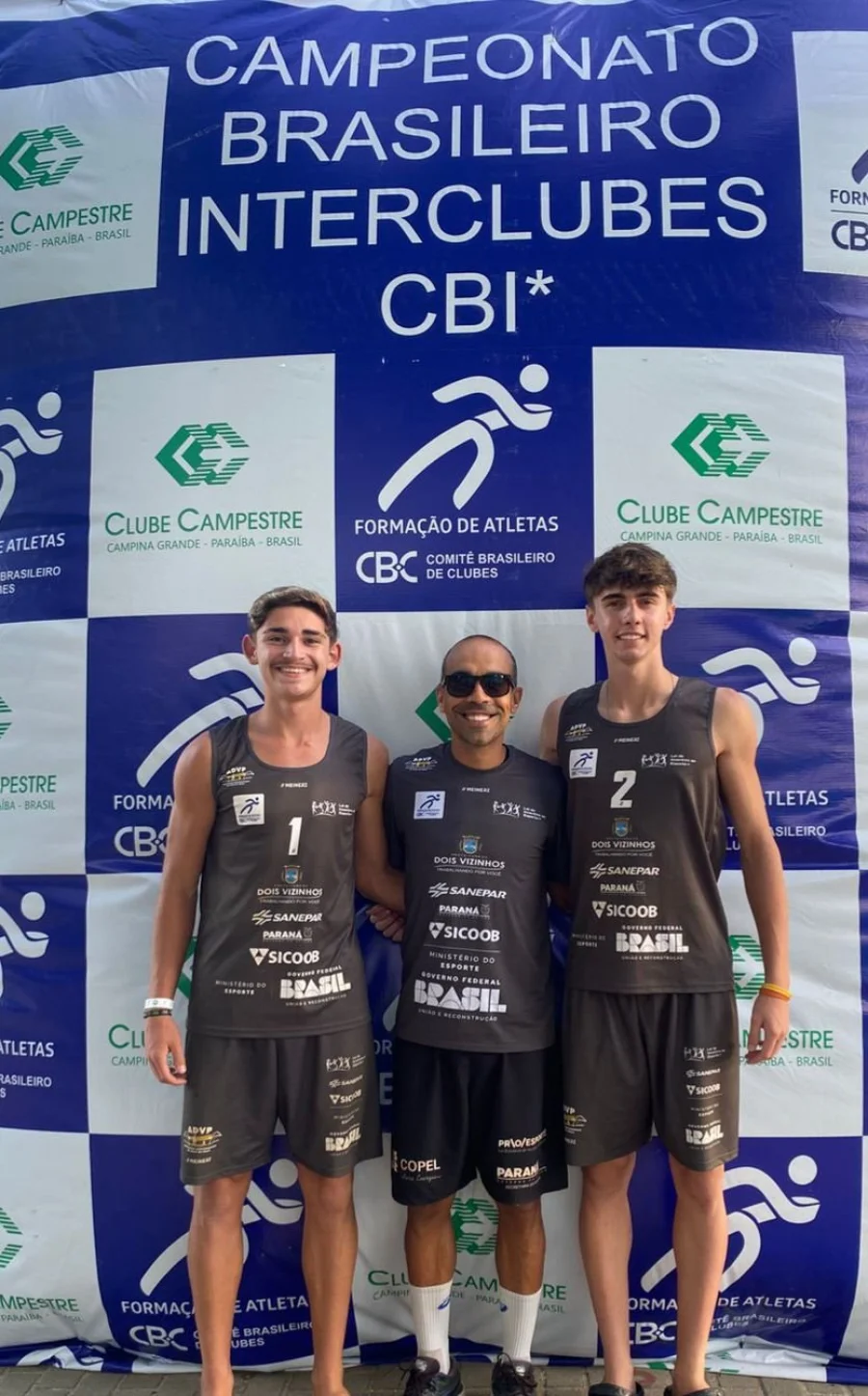 DOIS VIZINHOS CONQUISTA MAIS UM TTULO NACIONAL NO VLEI DE PRAIA