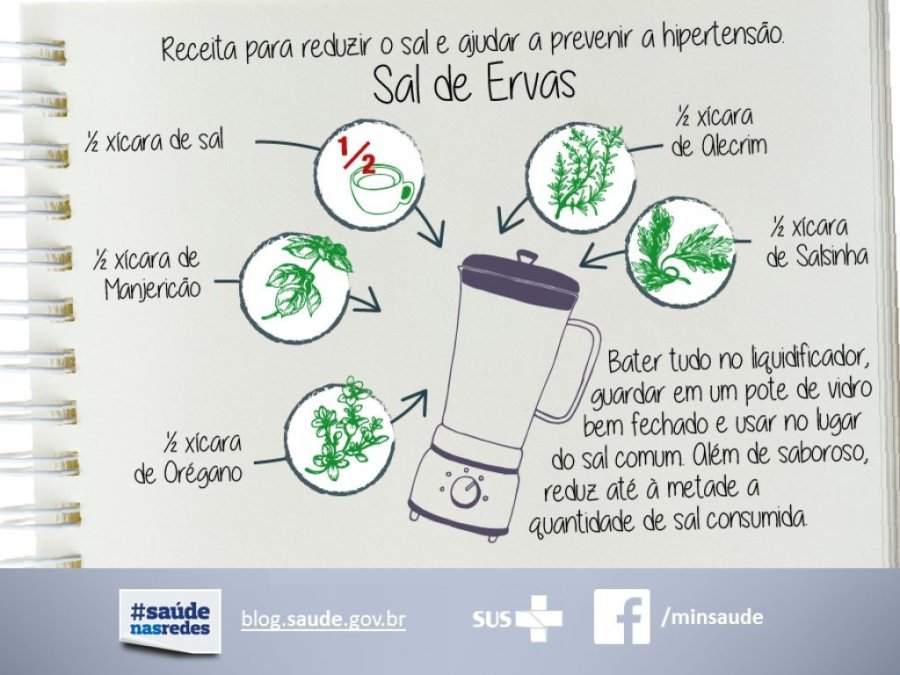 Dica de Sa�de - Sal Temperado