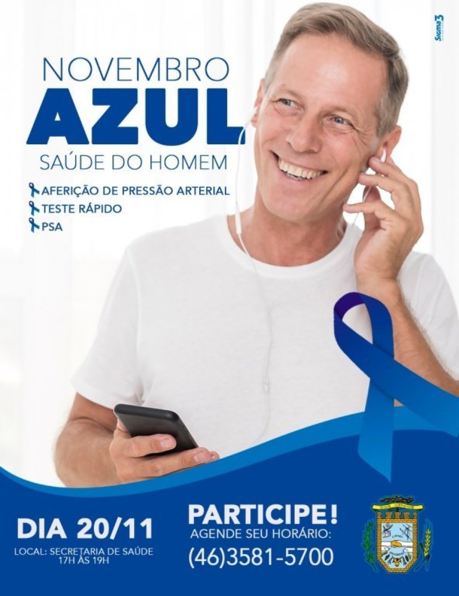 Novembro Azul: Chegou a Vez dos Homens Cuidarem da Sa�de