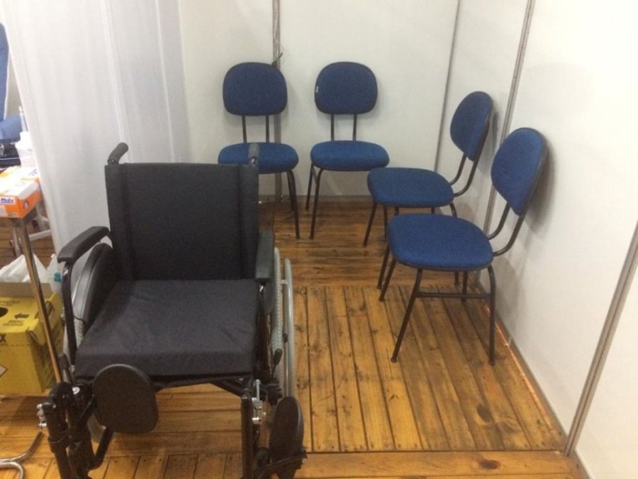 Secretaria de Sa�de Monta Estrutura no Parque para Atendimento de Emerg�ncia