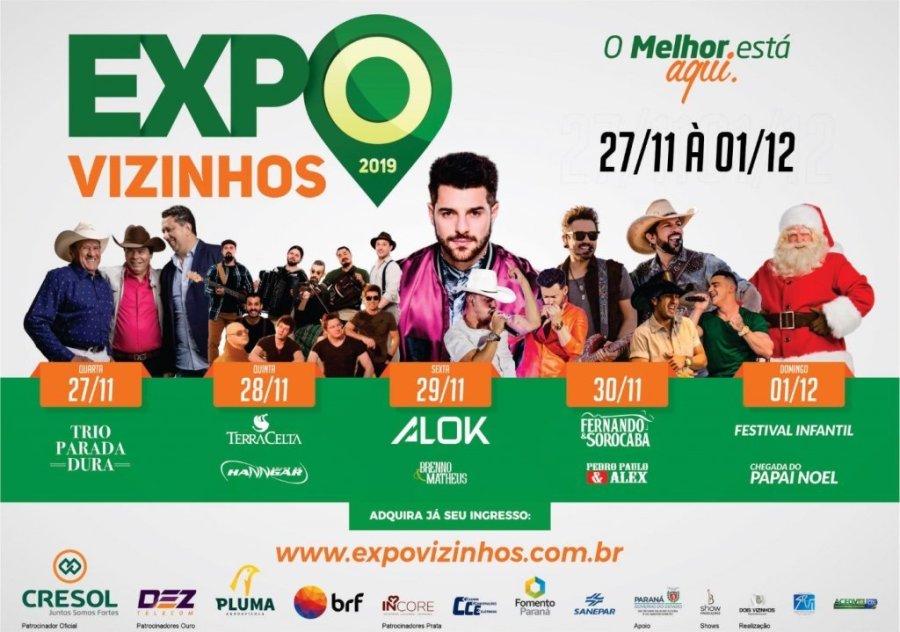 Inicia Hoje Uma das Maiores Feiras do Agroneg�cio, Ind�stria e Com�rcio do Interior do Paran�.