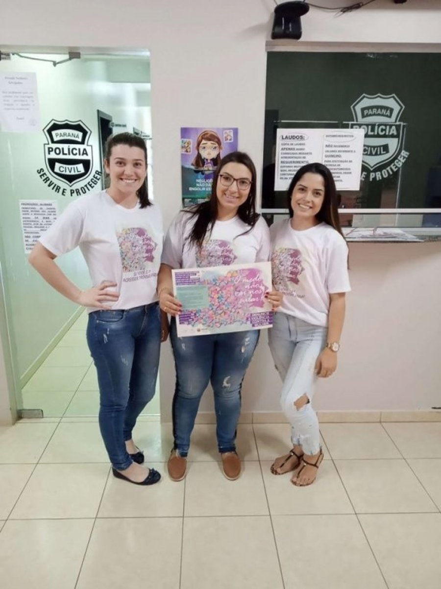N�cleo Municipal de Preven��o �s Viol�ncias e Promo��o da Sa�de Realizam Mobiliza��o para Conscientiza��o.