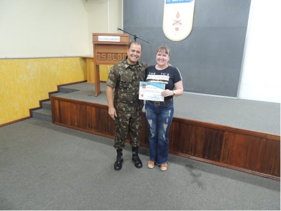 Posto de Recrutamento e Mobiliza��o Promoveu Encerramento das Atividades e Reconhecimento.