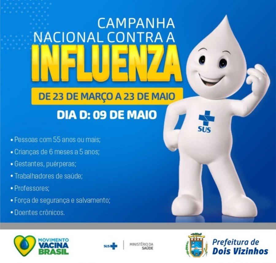 Campanha de Vacina��o Ser� Antecipada
