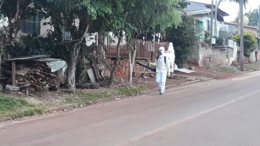 Secretaria de Sade Inicia Pulverizao para o Combate do Aedes Aegypti