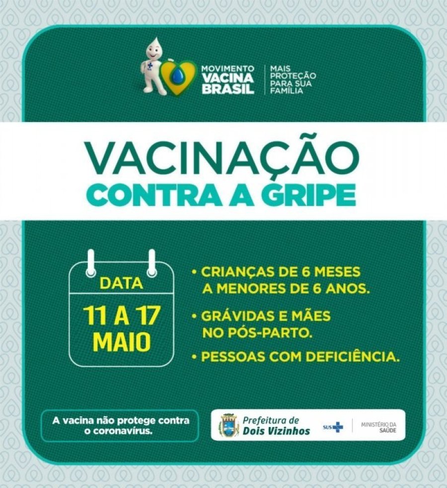 Campanha Nacional de Vacina��o Contra a Gripe