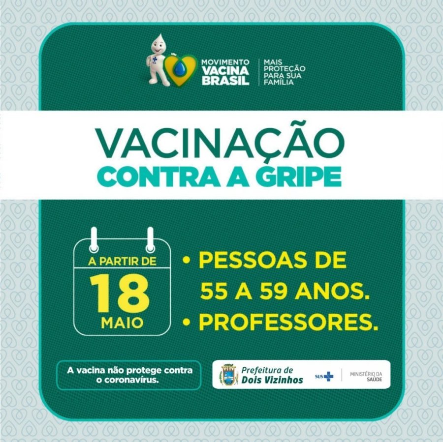 3� Fase da Campanha de Vacina��o Contra a Influenza