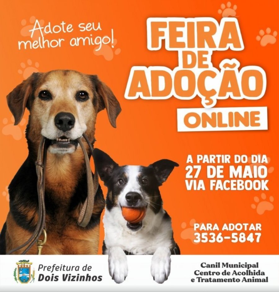 Feira de Ado��o Respons�vel de Animais Online