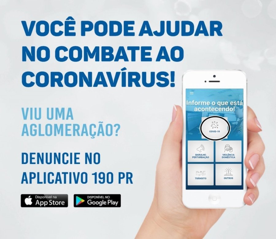 Aplicativo 190 Pr da Pol�cia Militar