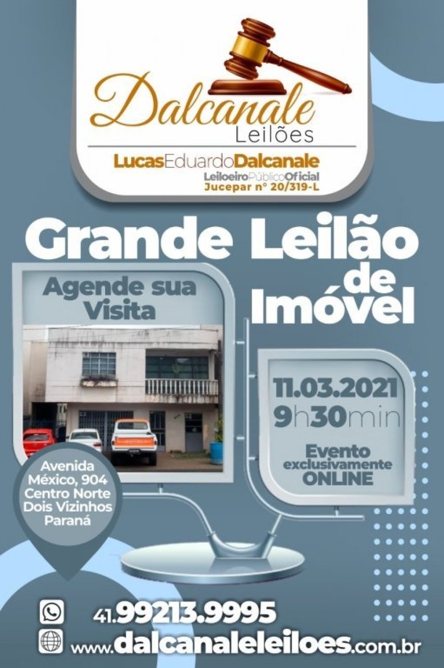 Leil�o de Im�vel P�blico Em Dois Vizinhos
