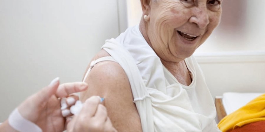 Inicia Hoje a Vacina��o para Idosos Com 80 Anos ou Mais