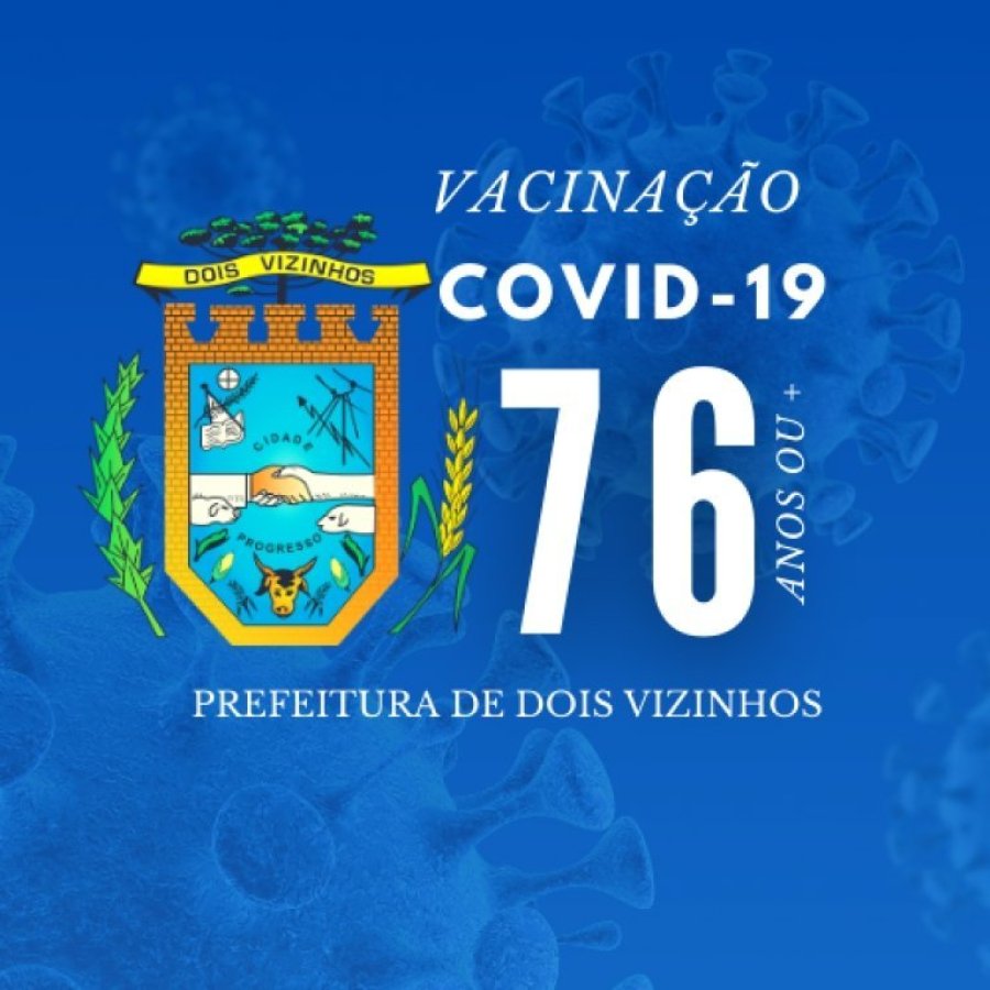 Vacina��o para Idosos Com 76 Anos Inicia na Tarde de Hoje e 75 Amanh�