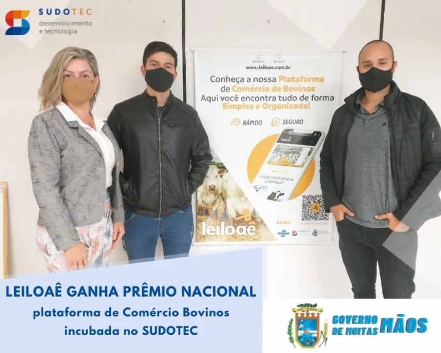Empresa Incubada no Sudotec de Dois Vizinhos Ganha Prmio Nacional