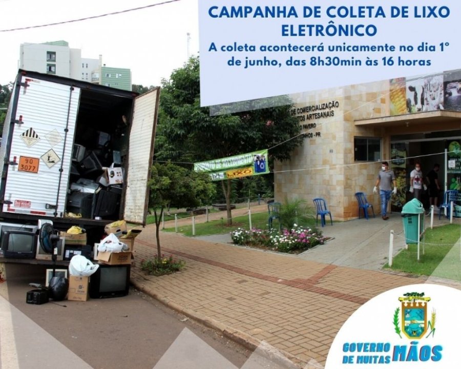 Dois Vizinhos Realizar� Campanha de Coleta de Lixo Eletr�nico