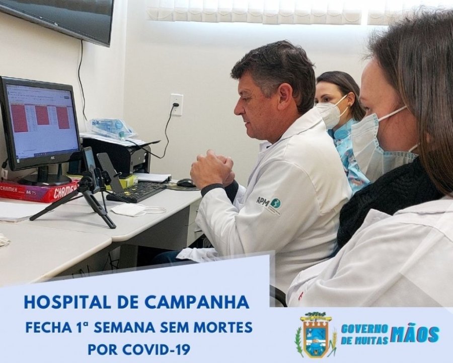 Hospital de Campanha de Dois Vizinhos Fecha 1� Semana Sem Mortes por Covid-19