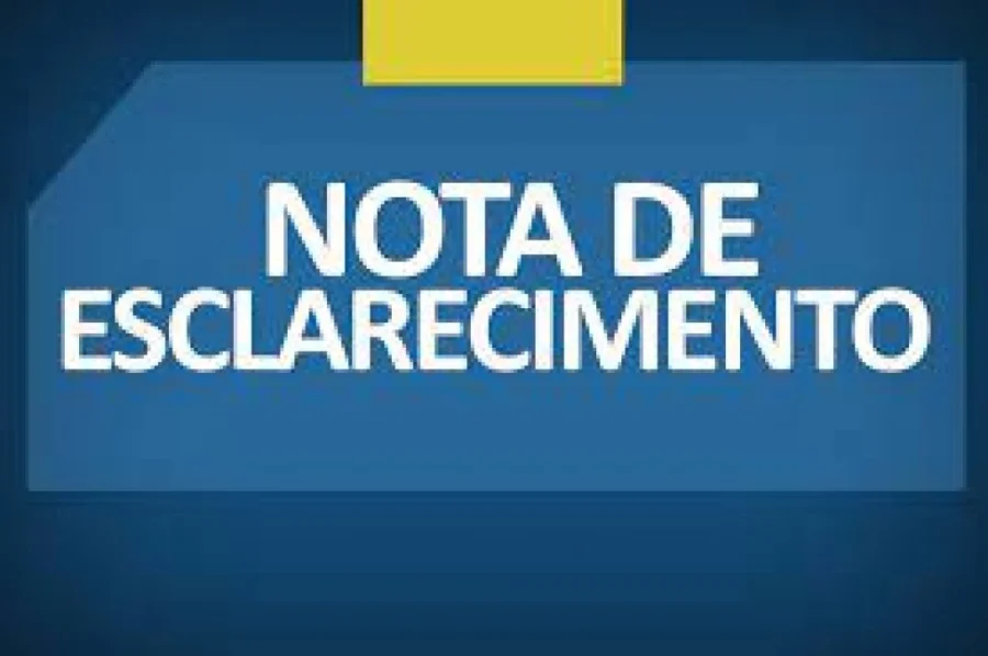 Nota de Esclarecimento