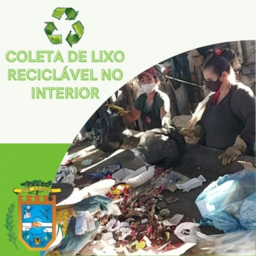 Coleta de Lixo Recicl�vel no Interior