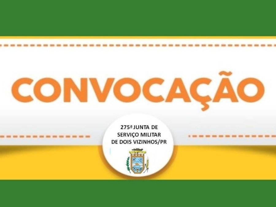 a Secret�ria da 275�/junta de Servi�o Militar, Sra. Maristela M�ller, Informa Aos Cidad�os Abaixo Relacionados, Que: