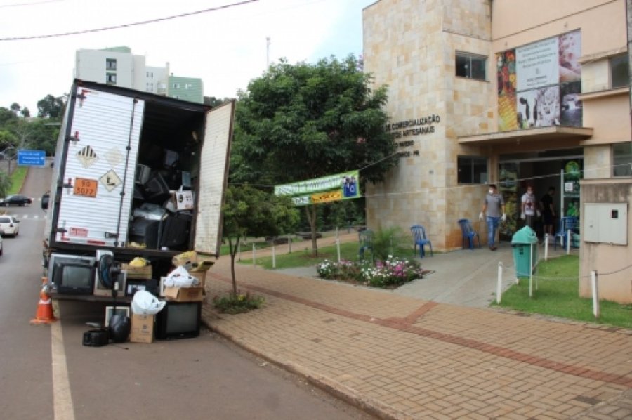 Descarte do Lixo Eletr�nico Ser� na Pr�xima Semana Em Dois Vizinhos