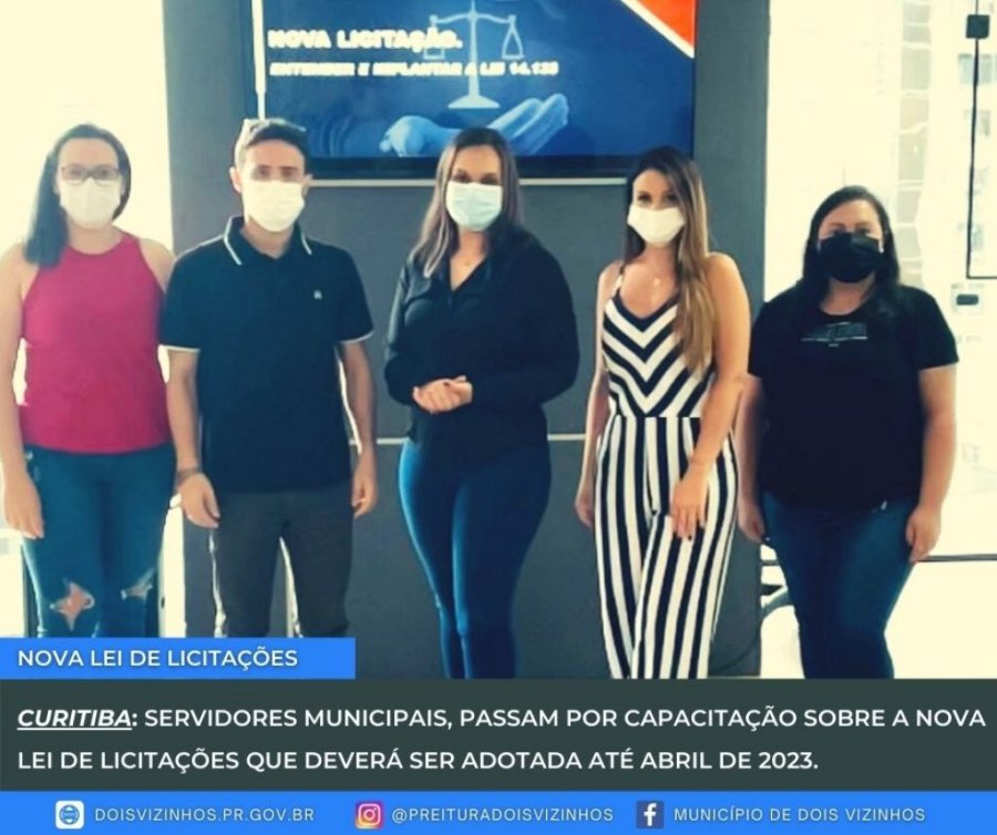 Servidores Municipais de Dois Vizinhos, Passam por Capacita��o Sobre a Nova Lei de Licita��es