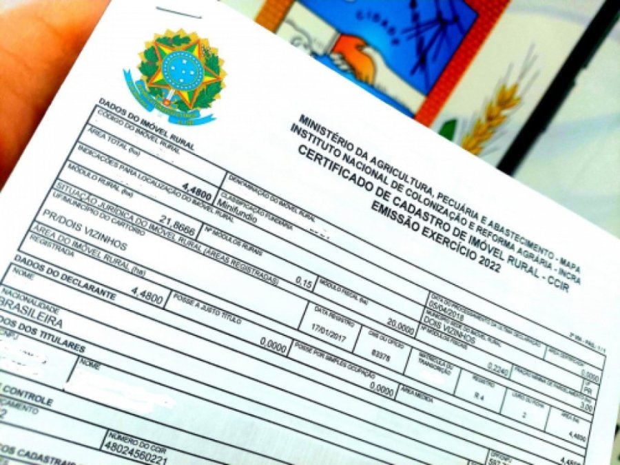 Guia de Pagamento do Incra J� Pode Ser Retirado de Forma Presencial na Prefeitura