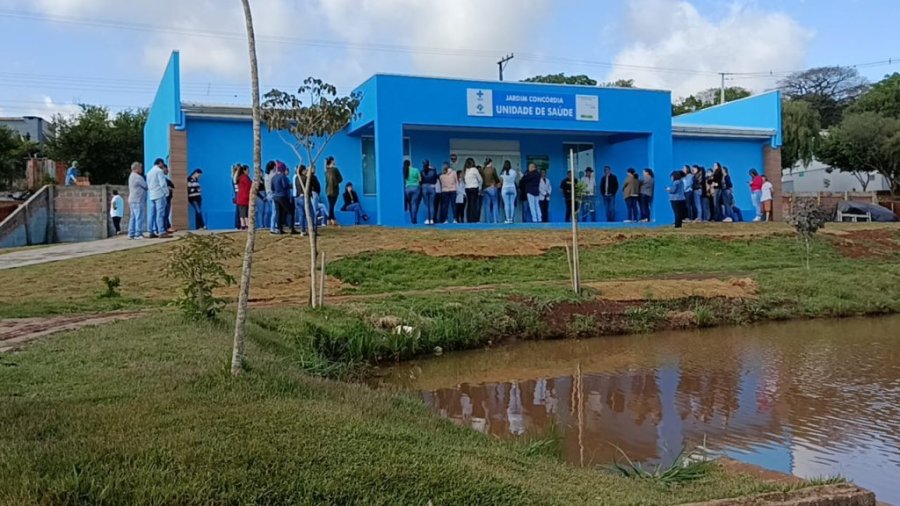 Administra��o Municipal Inaugura 13� Posto de Sa�de Em Dois Vizinhos